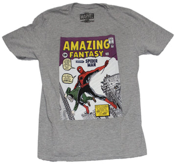 Spider-Man Mens T-Shirt - Amazing Fanatsy 15 Cover Art