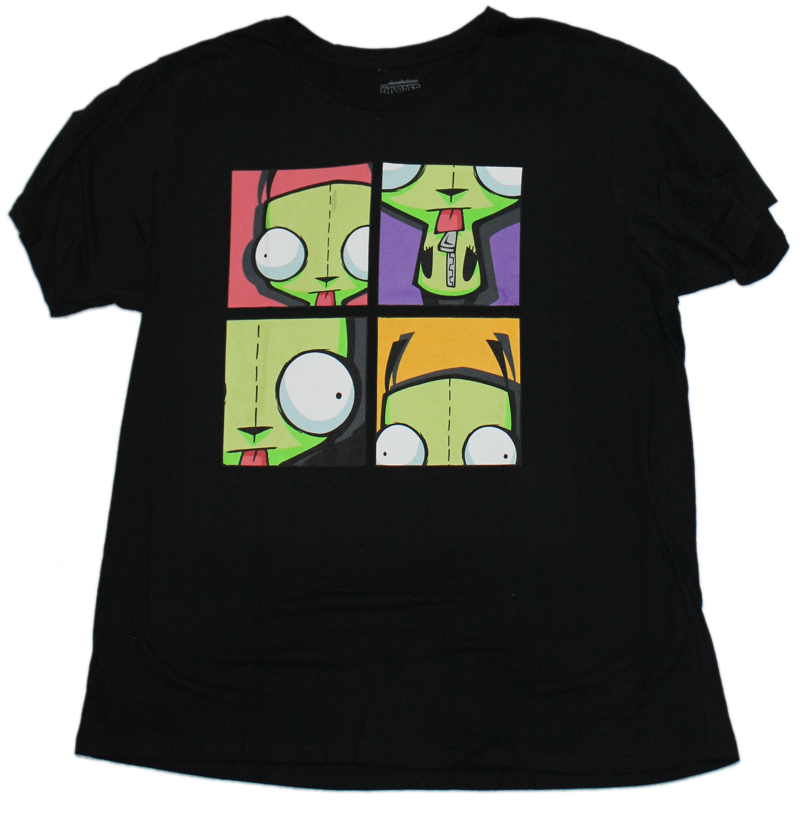 Invader Zim Mens T-Shirt - Four Box Gir Images