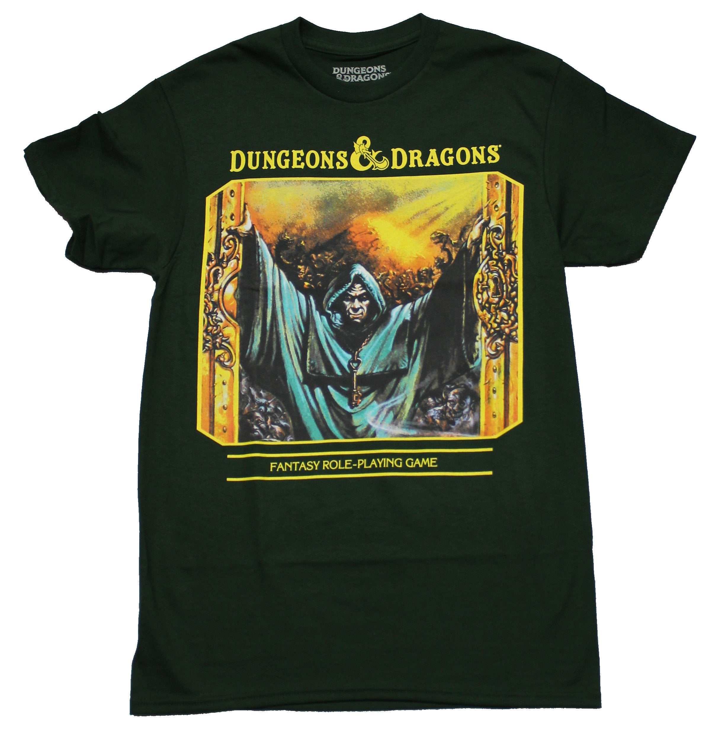 Dungeons & Dragons Mens T-Shirt - Dungeon Masters Guide 1983 Cover