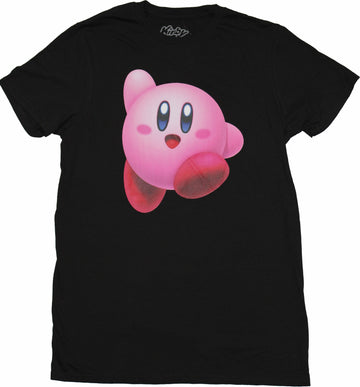 Kirby Mens T-Shirt - Simple Jump Image