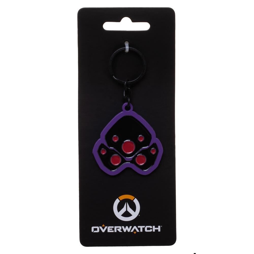 Overwatch Widowmaker Logo Metal Keychain Key Ring Blizzard