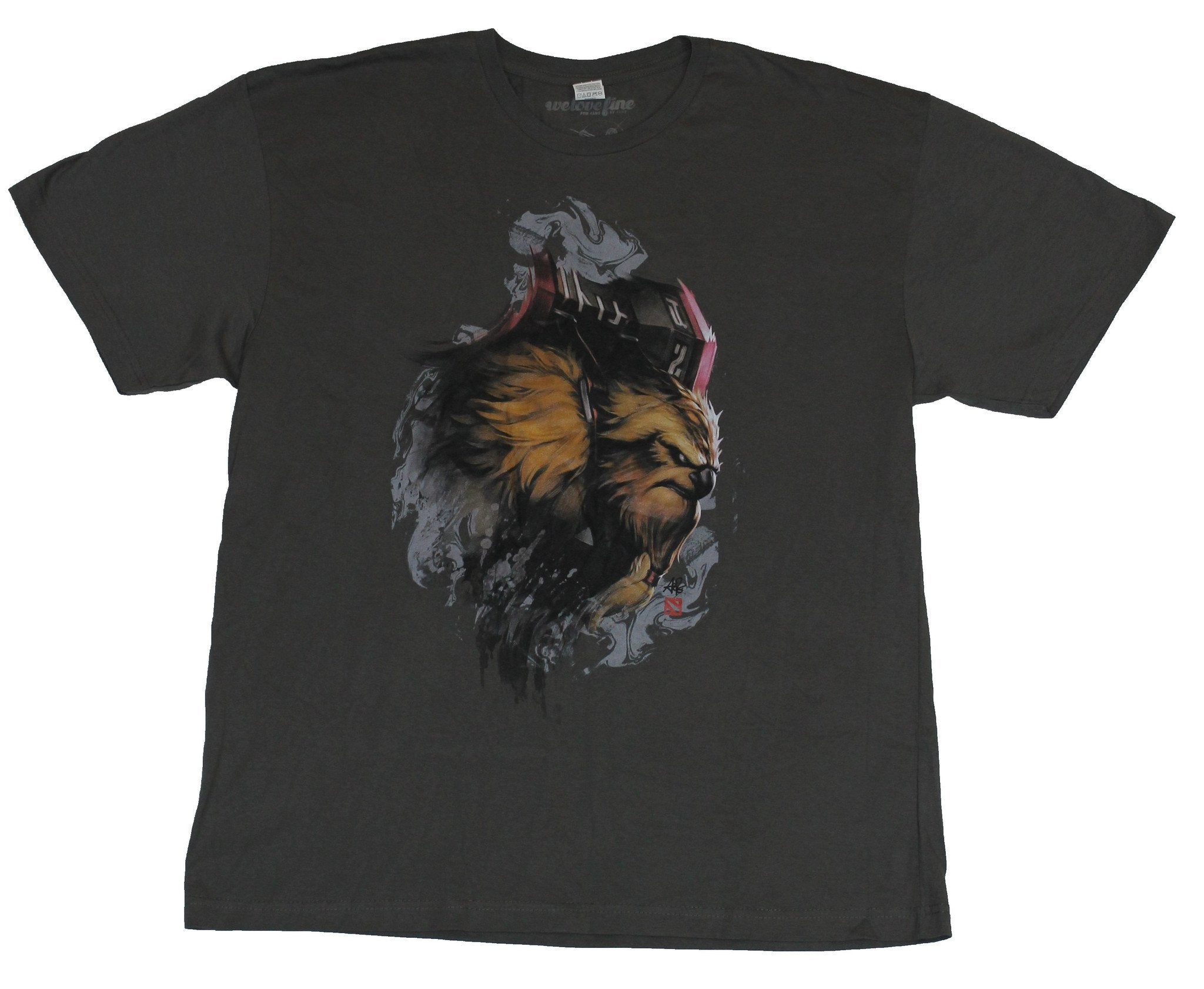Dota 2 Mens T-Shirt - Earthshaker Earth Shaker Awesome Portrait Image