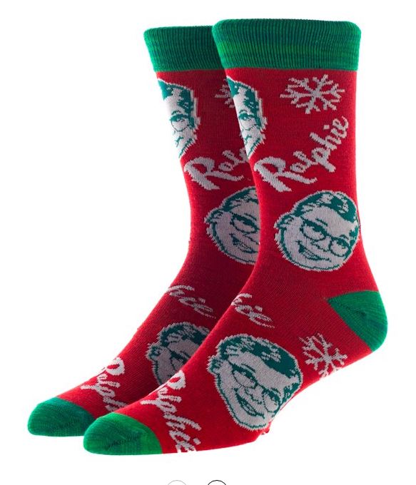 A Christmas Story Pack of 3 Holiday Casual Crew Socks for Adults
