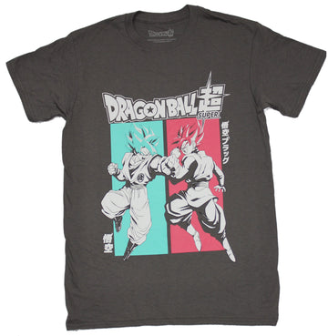 Dragon Ball Z  Mens T-Shirt - Super Goku Vs Goku Black