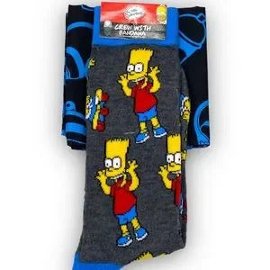 The Simpsons Men’s Crew Socks Set With Bandana Shoe Size 6-12