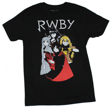 Rwby Mens T-Shirt - Cast Under Name