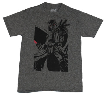 Star Wars Moisture Wicking Mens T-Shirt - Reaching Darth Vader Image