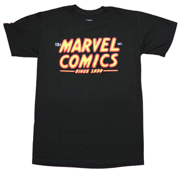 Marvel Comics Mens T-shirt - Marvel Comics Since 1939 Original Logo