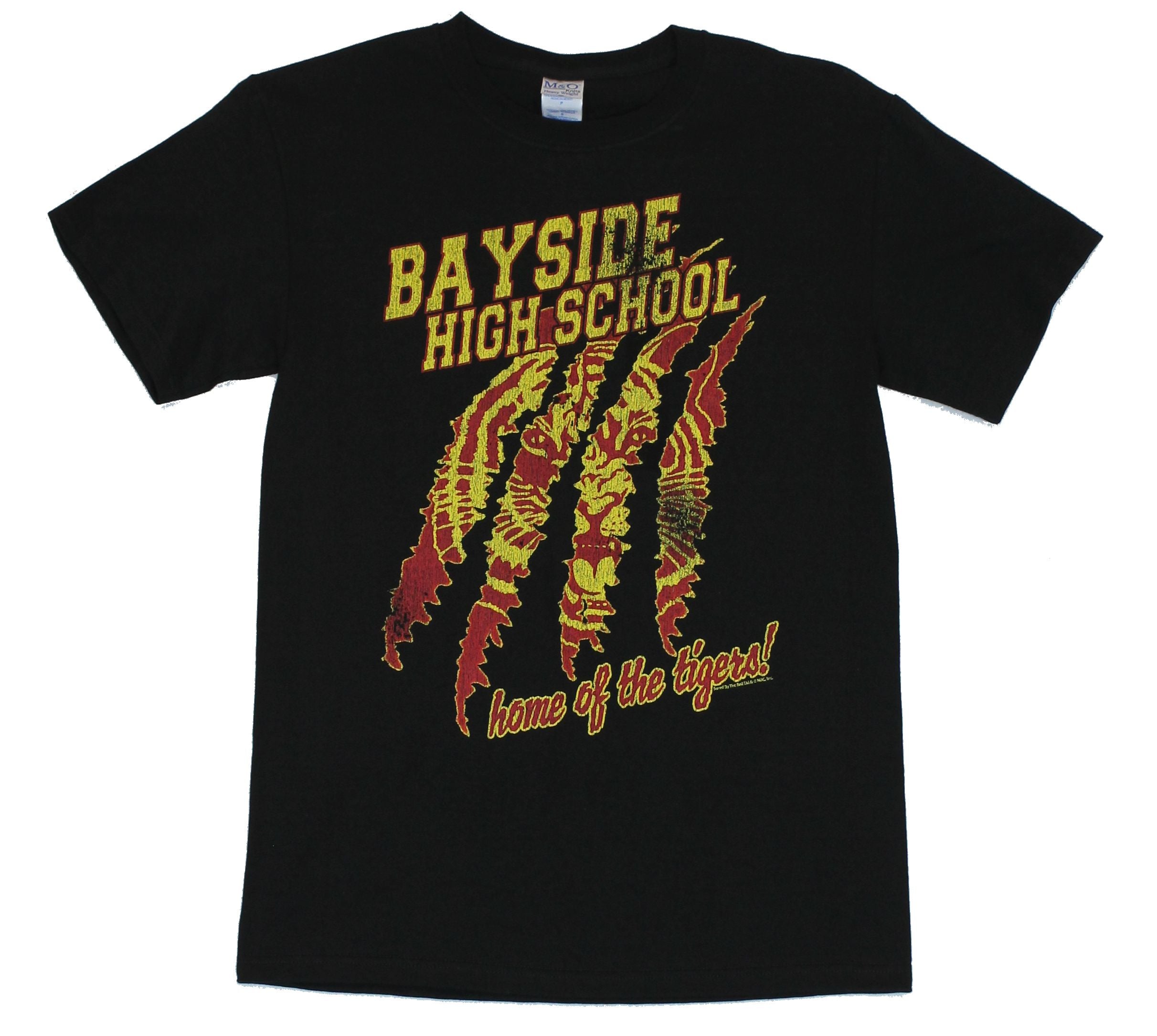 Saved by The Bell Mens T Shirt  - Bayside High School Home of the Tigers