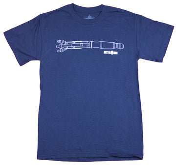 Doctor Who Mens T-Shirt  - Sonic Screwdriver Outline Image