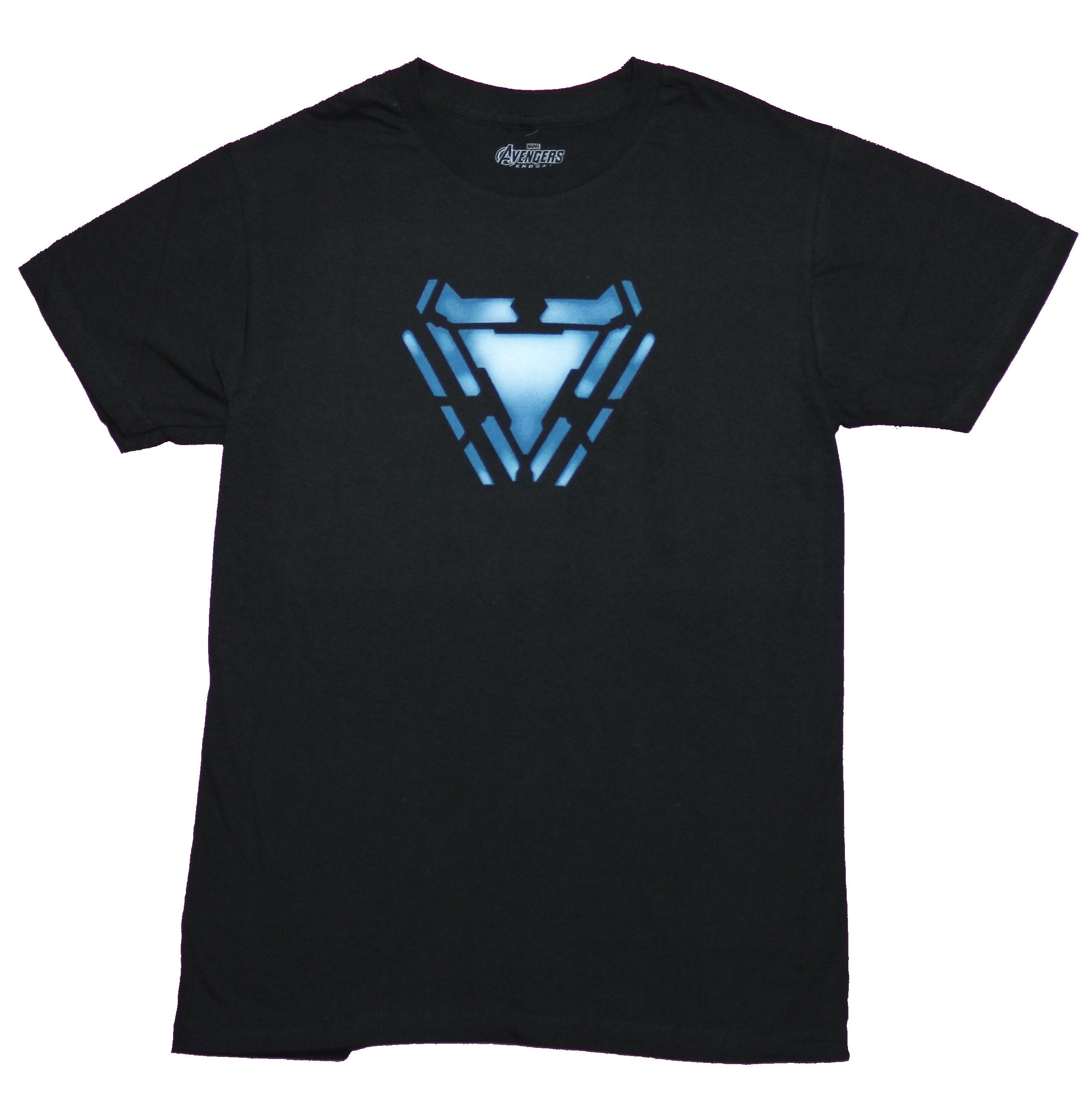 Iron Man Mens T-Shirt - Arc Reactor Mark 50 Style Image