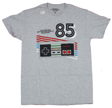 Nintendo NES Mens T-Shirt - Nintendo Controller 85 Striped Image