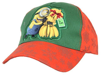 Despicable Me Minions Youth Minion Hugging Gift of a Bannana Bunch Baseball Hat