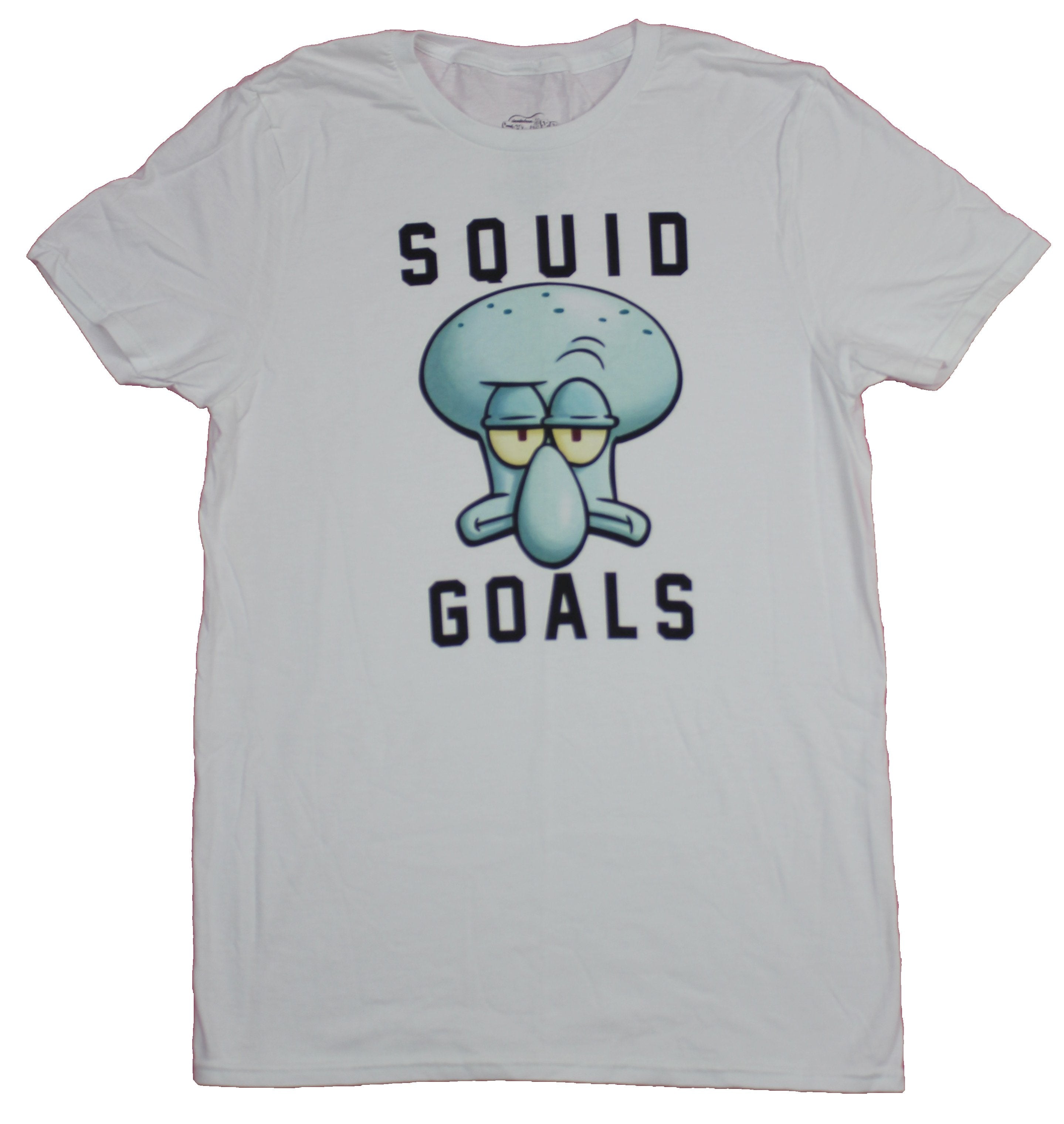 SpongeBob SquarePants Mens T-Shirt  - Squid Goals Squidward Image