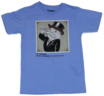 Monopoly Mens T-Shirt - Uncle Pennybags has 1128 Likes #mustachemonday Image