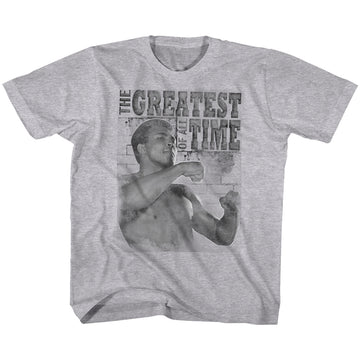 Muhammad Ali Toddler S/S T-Shirt - Training Stance - Heather Gray Heather