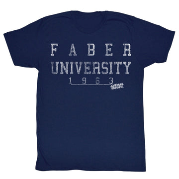 Animal House Mens S/S T-Shirt - Fc63 - Solid Navy