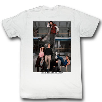 Breakfast Club Mens S/S T-Shirt - Liberry - Solid White