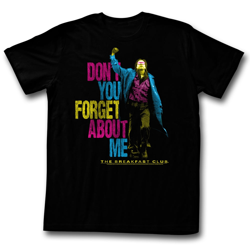 Breakfast Club Mens S/S T-Shirt - Cmyk2 - Solid Black