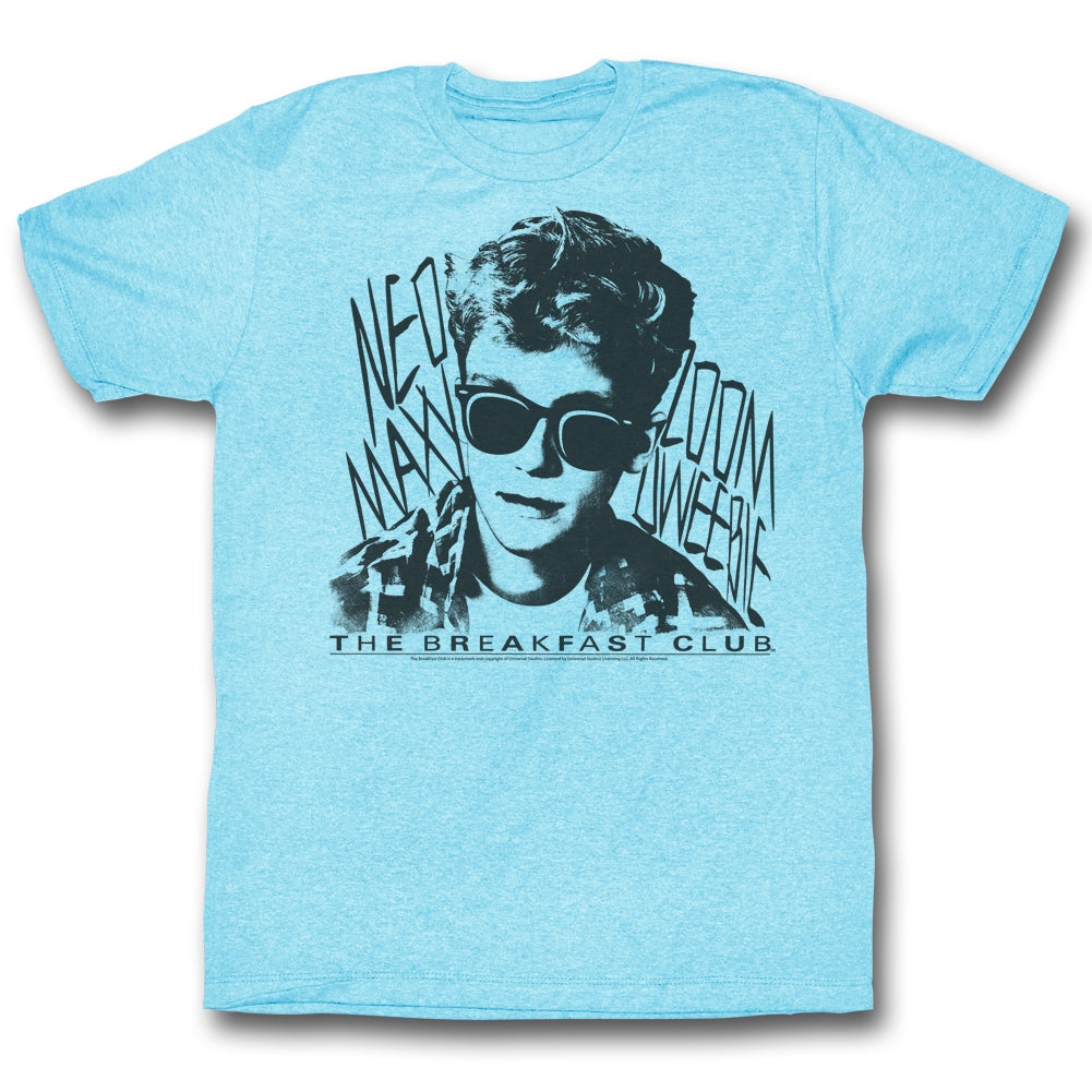 Breakfast Club Mens S/S T-Shirt - Dweebie - Heather Light Blue Heather