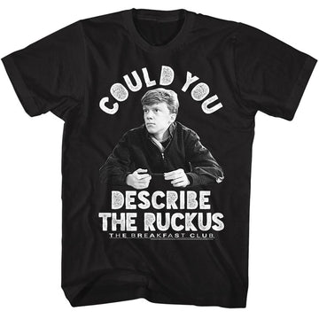 Breakfast Club Mens S/S T-Shirt - Ruckus - Solid Black