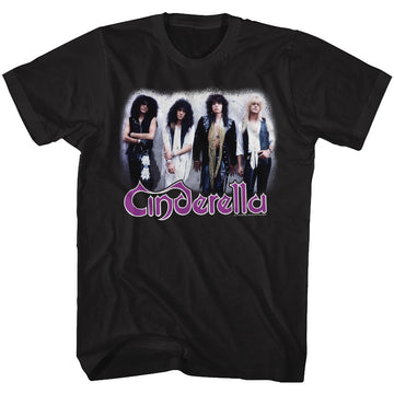 Cinderella Mens S/S T-Shirt - The Last Mile - Solid Black