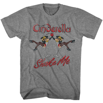 Cinderella Mens S/S T-Shirt - Shake Me Reflect - Heather Graphite Heather