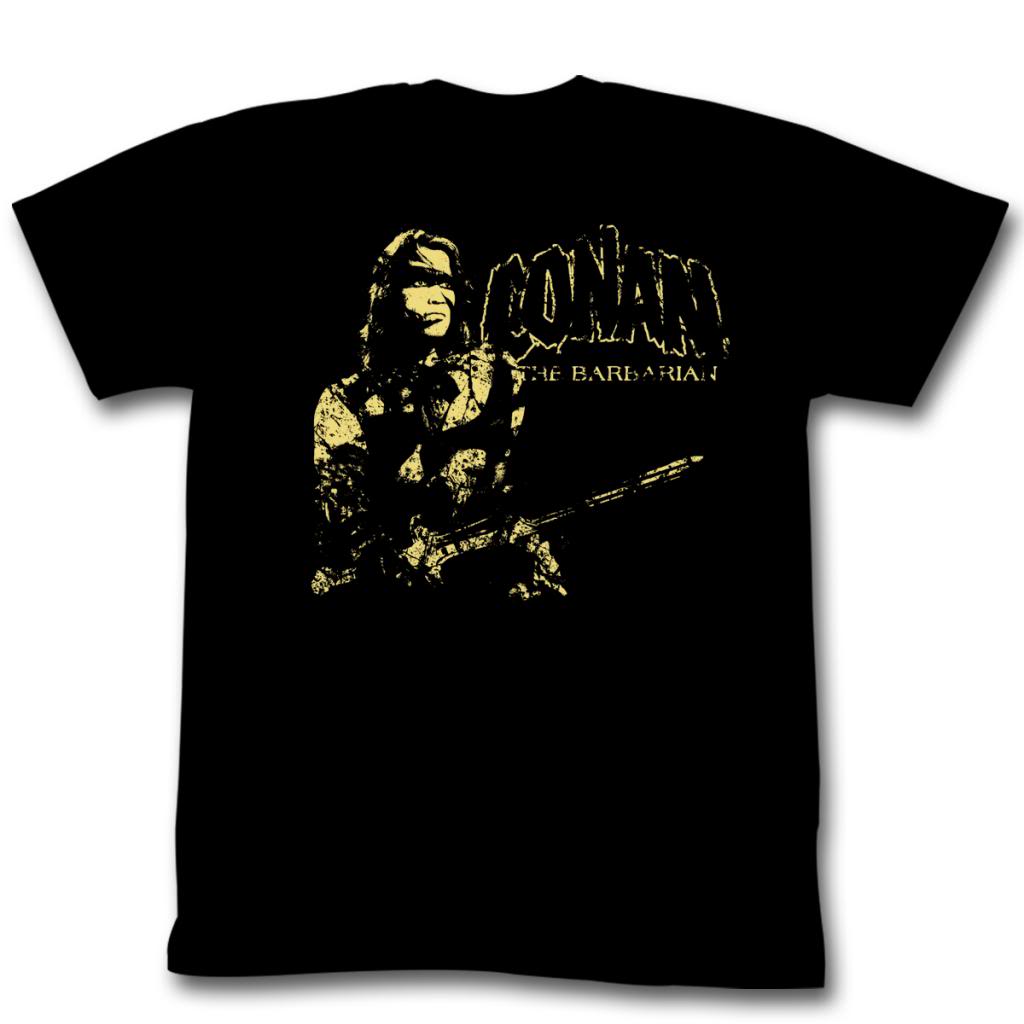 Conan Mens S/S T-Shirt - The Man - Solid Black