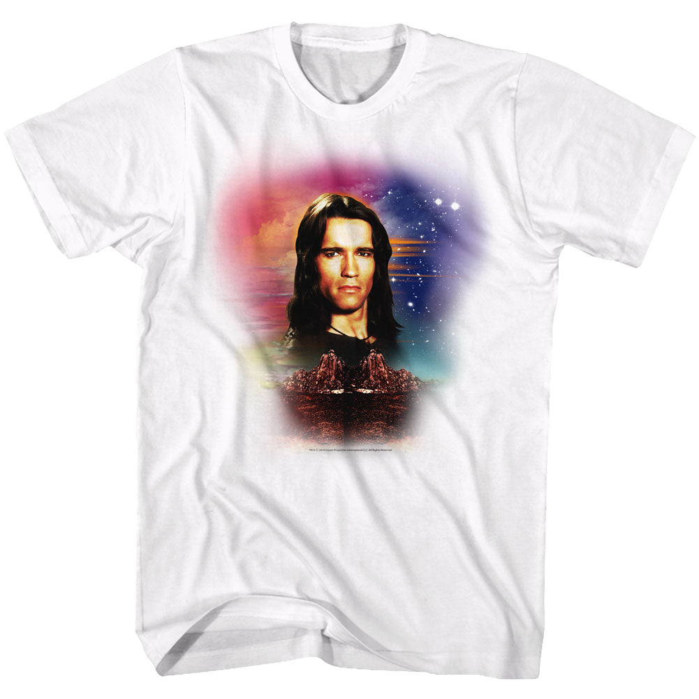 Conan Mens S/S T-Shirt - Conan - Solid White