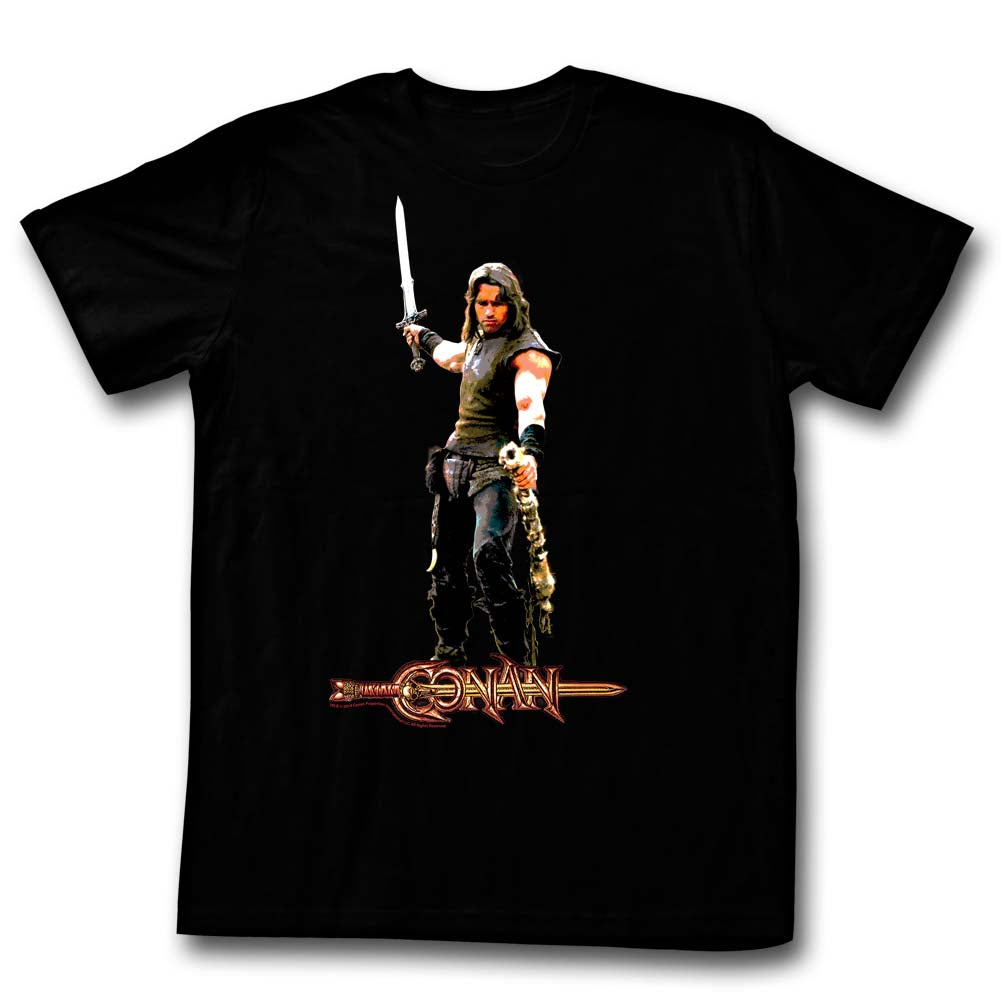 Conan Mens S/S T-Shirt - It’S A Weasel - Solid Black