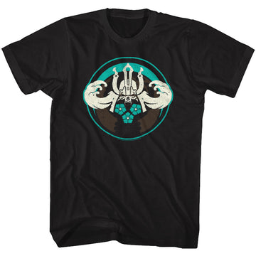 For Honor Mens S/S T-Shirt - Samurai Emblem - Solid Black