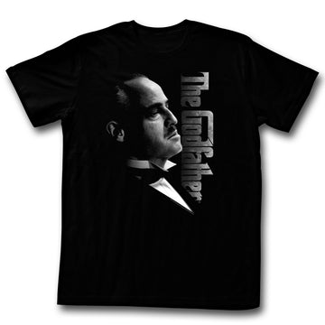 Godfather Mens S/S T-Shirt - Profilin - Solid Black