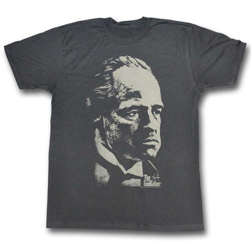 Godfather Mens S/S T-Shirt - Wagon - Heather Black Heather