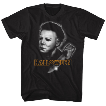 Halloween Mens S/S T-Shirt - Airbrush - Solid Black