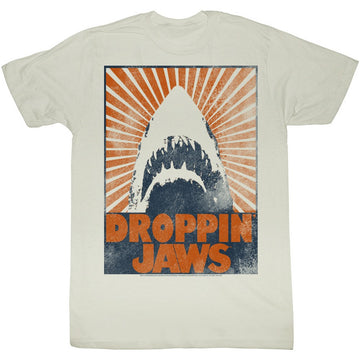 Jaws Mens S/S T-Shirt - Show Stopper - Solid Natural