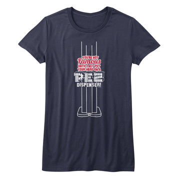 Pez Girls Juniors S/S T-Shirt - Famous - Solid Navy