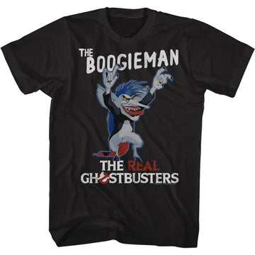 Real Ghostbusters Mens S/S T-Shirt - The Boogieman - Solid Black