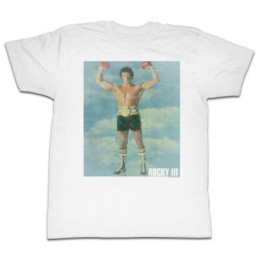 Rocky Mens S/S T-Shirt - So Fly - Solid White