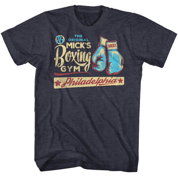 Rocky Mens S/S T-Shirt - Just Beat It - Heather Navy Heather