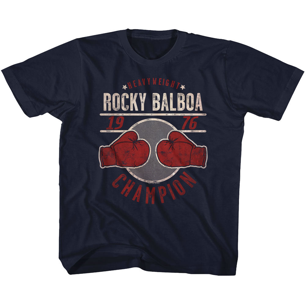 Rocky Toddler S/S T-Shirt - Champ76 - Solid Navy