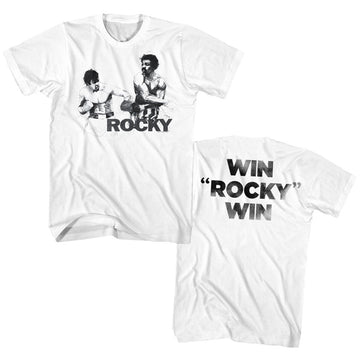 Rocky Mens S/S T-Shirt - Punchy - Solid White