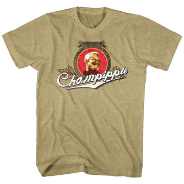 Redd Foxx Mens S/S T-Shirt - Champipple - Heather Khaki Heather