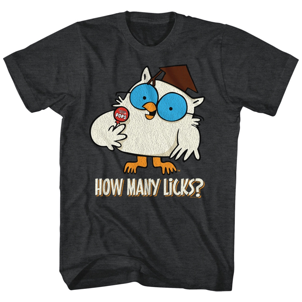 Tootsie Roll Mens S/S T-Shirt - Manylicks - Heather Black Heather