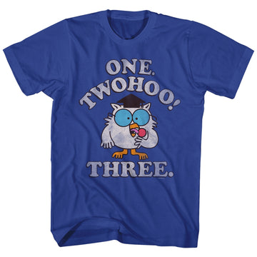Tootsie Roll Mens S/S T-Shirt - Twohoo! - Solid Royal