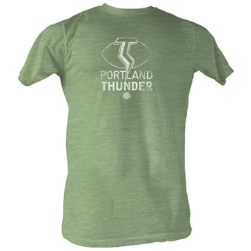 Wfl Mens S/S T-Shirt - Thunder White - Heather Kelly Heather