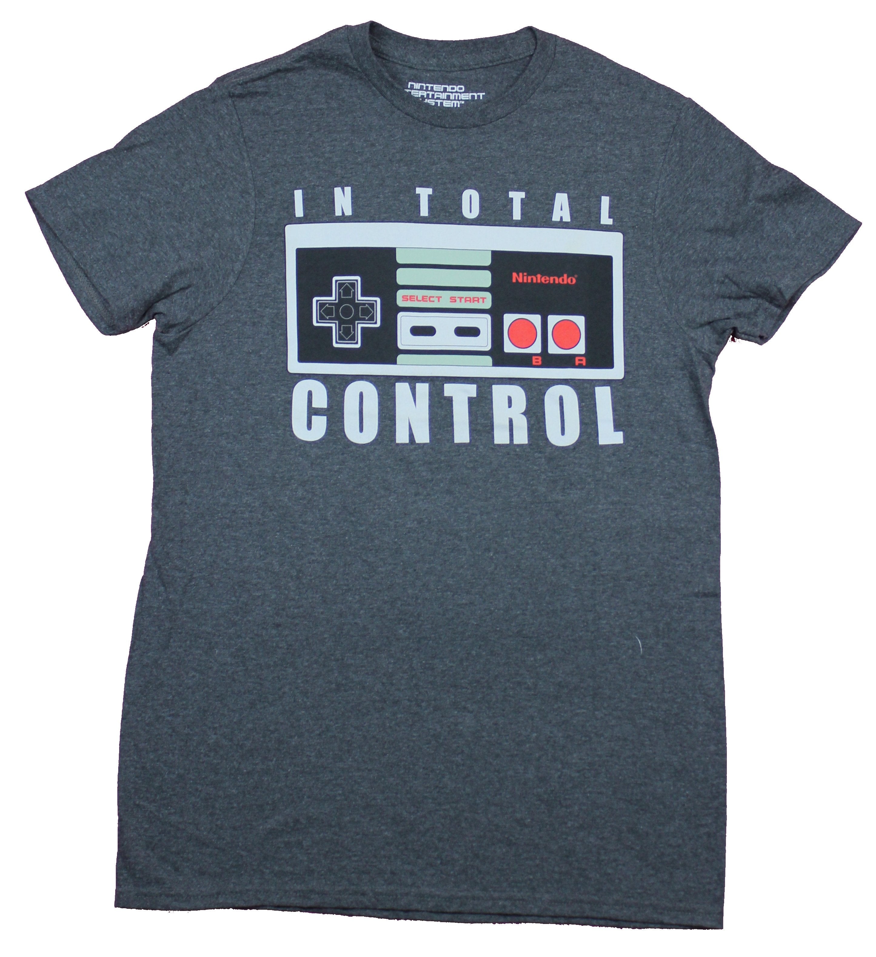 Nintendo Mens T-Shirt  - In Total Control NES Controller Image