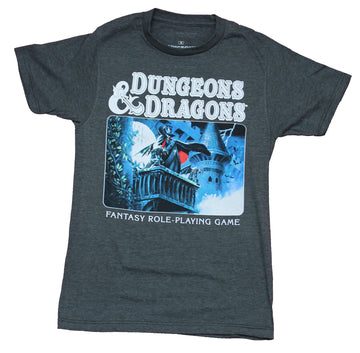 Dungeons & Dragons Mens T-Shirt - Ravenloft Original Cover Art feat Strahd