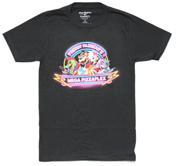 Five Nights at Freddy's  Mens T-Shirt -Freddy Fazbear's Mega Pizzaplex