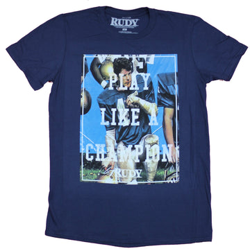 Rudy Mens T-Shirt - Play Like a Champion