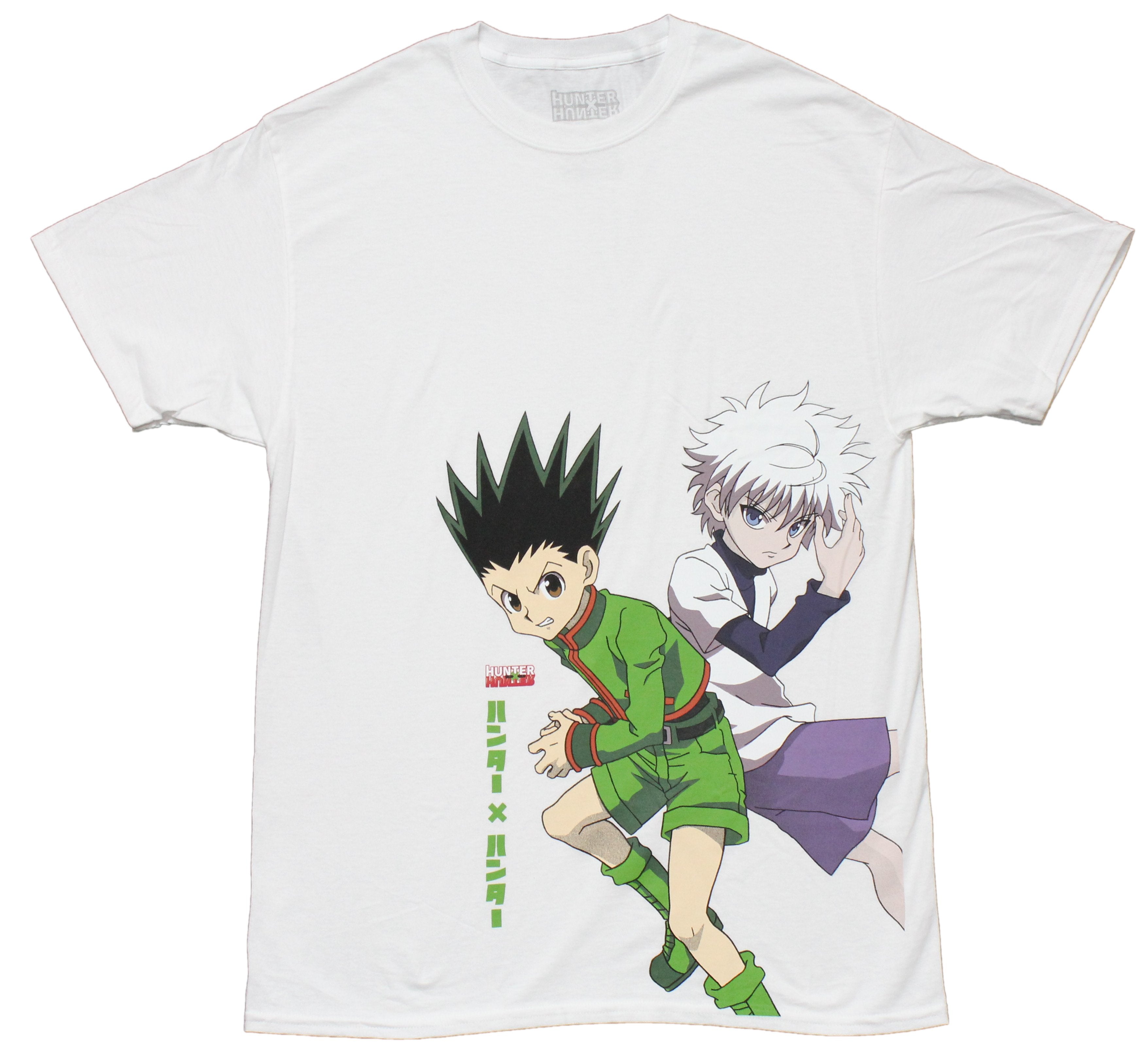 Hunter X Hunter Mens T-Shirt - Gon and Killua Back to Back